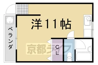 きよしマンション【302号室】の間取り