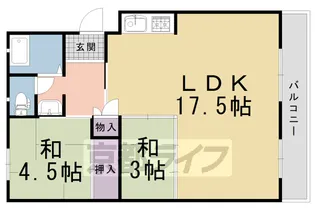 下板橋住宅D棟【101号室】の間取り