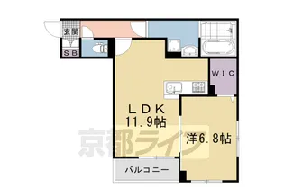 レジデンス 藤ケ森【2階】の間取り