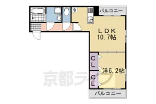 パークガーデン【1階】の間取り