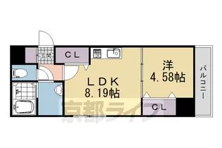 仮)広野町西裏マンション【202号室】の間取り