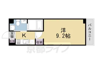 KNスクエア【202号室】の間取り