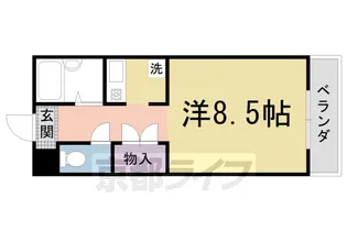 アザレア館【2階】の間取り
