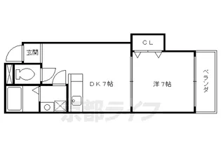 ビュープラザ【405号室】の間取り