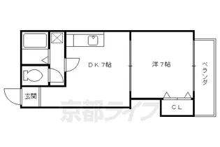 ビュープラザ【303号室】の間取り