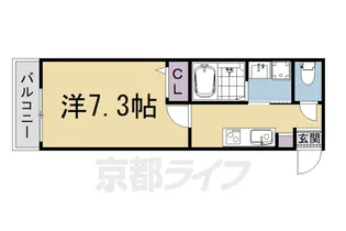 GRANCIEN【101号室】の間取り