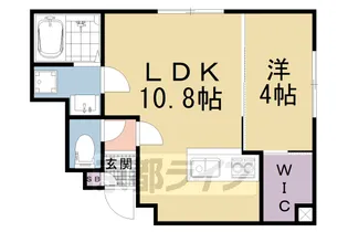 イオ・リアン坂本Ⅱ(仮)【103号室】の間取り
