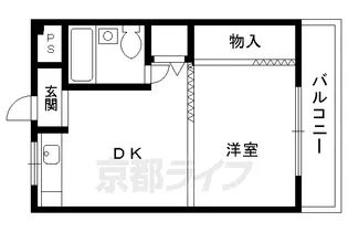 CERA御池【3階】の間取り