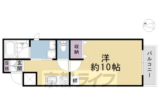 アーバンフォレスト【1階】の間取り