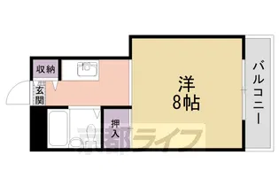 昇栄マンション【203号室】の間取り