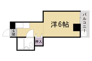 昇栄マンション【202号室】の間取り