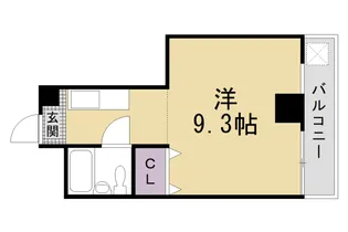 昇栄マンション【407号室】の間取り