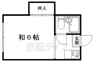 コーポ松井【102号室】の間取り