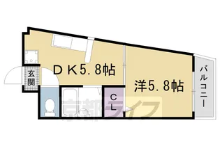 ノイフロイデ【3階】の間取り