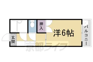 前田ハイツ【202号室】の間取り
