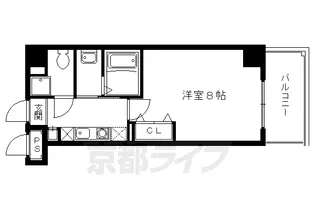 ヴァイタルハウス【3階】の間取り