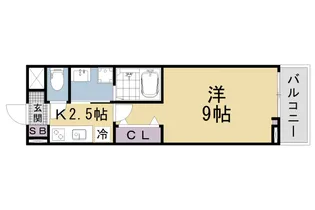 コーチ・フラット【2階】の間取り