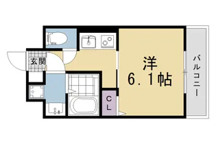 GRAMM東小野堀町B棟【1階】の間取り