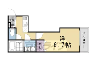 ジーメゾン十条ウエスト【1階】の間取り
