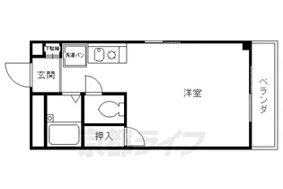 サンメイトSAWADA【304号室】の間取り