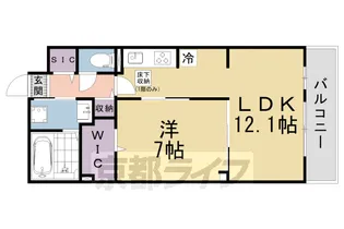 SYS大将軍【1階】の間取り