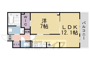 SYS大将軍【3階】の間取り