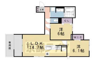 STグランツ【1階】の間取り