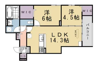 STグランツ【3階】の間取り