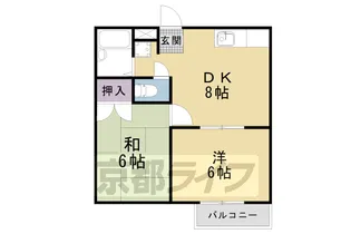 ラ・パタータ【1階】の間取り