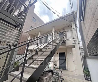 京都府京都市北区紫竹上梅ノ木町【アパート】の外観