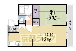ショウエイハウス【2階】の間取り