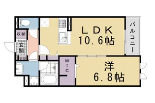 仮称)東砂ノ町プロジェクト【203号室】の間取り