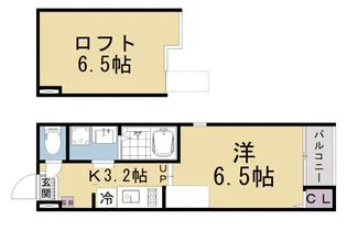 カデンツァ【1階】の間取り