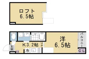 カデンツァ【1階】の間取り