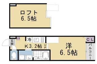 カデンツァ【1階】の間取り