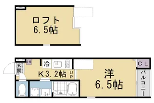 カデンツァ【1階】の間取り