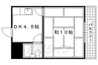 吉川ハイツ【203号室】の間取り