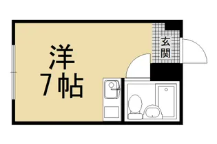 LAHAINA【101号室】の間取り