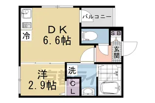 スカイイオリ【3階】の間取り