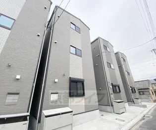 京都府京都市右京区太秦安井車道町【アパート】の外観