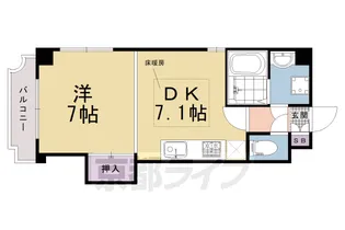 ラ・カーニャ【3階】の間取り