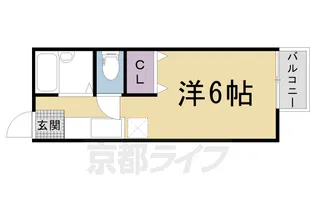フレンズ【1階】の間取り