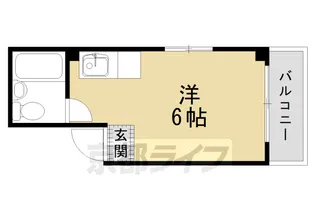 コーポエスポワール【303号室】の間取り