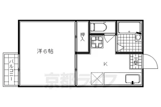 アルベールビル【2階】の間取り