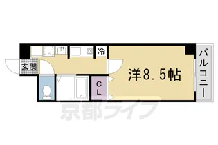 レ・タン・ドゥ・ラ・メールCKⅣ【0902号室】の間取り