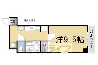 レ・タン・ドゥ・ラ・メールCKⅣ【0603号室】の間取り