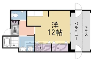 広沢ふれあいの郷【1階】の間取り