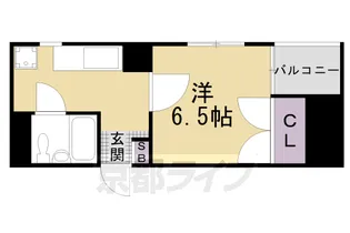 1Kの間取り画像
