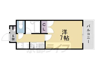 パインフィールド壬生【715号室】の間取り