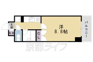 パインフィールド壬生【306号室】の間取り